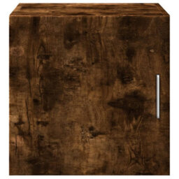 Berkfield Wall Cabinet Smoked Oak 40X42.5X40 Cm Engineered Wood - thumbnail 4