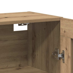 Berkfield Wall Mounted Cabinets 2 Pcs Artisan Oak 69.5X34X90 Cm Engineered Wood - thumbnail 8