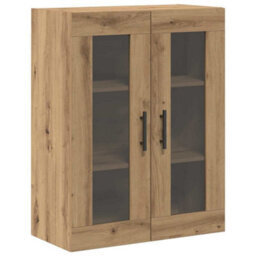Berkfield Wall Mounted Cabinets 2 Pcs Artisan Oak 69.5X34X90 Cm Engineered Wood - thumbnail 7