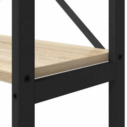 Berkfield Modern Bookcase Sonoma Oak 40 X 30 X 153 Cm Engineered Wood - thumbnail 8