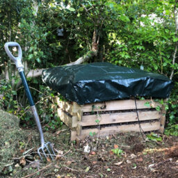 Selections Cover For Large Wooden Slatted Composter Compost Bin (116Cm X 116Cm) - thumbnail 2
