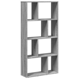 Berkfield Bookcase Grey Sonoma 60X20X120 Cm Engineered Wood - thumbnail 2