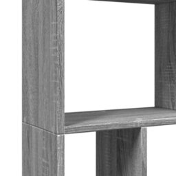 Berkfield Bookcase Grey Sonoma 60X20X120 Cm Engineered Wood - thumbnail 9