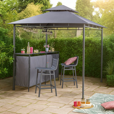 Holland Retreat Gazebo And Bar Ensemble Garden - image 1