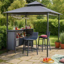 Holland Retreat Gazebo And Bar Ensemble Garden - thumbnail 2