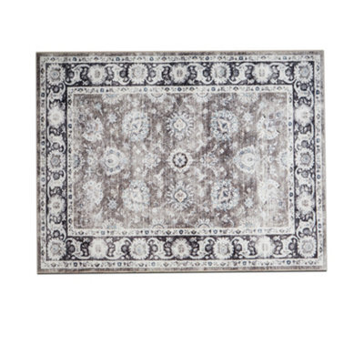 Bedlooms Harmony Cashmere Rug 60X110Cm, Modern Area Rug, Anti Slip, Stain Resistant, Large Door & Floor Mat
