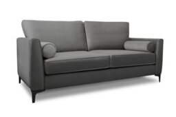 Modern Home Zara 3 Seater Sofa Steel - thumbnail 3
