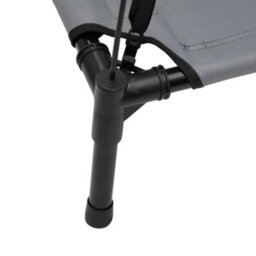 Walplus Dog Bed With Canopy Anthracite Oxford Fabric And Steel - thumbnail 8