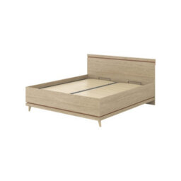 Arte Scandi Oak Oiled & Brick Ottoman Bed Eu Super King - Elegant 180X200Cm Storage Bed With Slats - thumbnail 2
