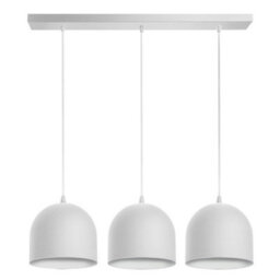 Luminosa Lighting Luminosa Madison Straight Bar Pendant Ceiling Light White 70Cm - thumbnail 1