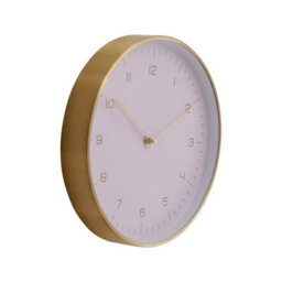 Orsina Functional And Stylish Gold And Pink Finish Wall Clock, Versatile Indoor Clock, Elegant Clock For Outdoor - thumbnail 2
