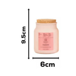 Scented Candle 152G Apothecary Jar Passion Iris Cashmere Ylang-Ylang Fragrance - thumbnail 3