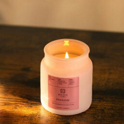 Scented Candle 152G Apothecary Jar Passion Iris Cashmere Ylang-Ylang Fragrance - thumbnail 4