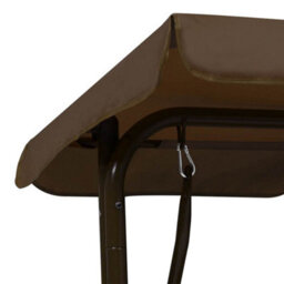 Walplus Kids Swing Bench Brown 115X75X110 Cm Fabric - thumbnail 5