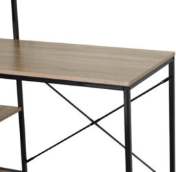 Celino Computer Desk Table Office Home Work Writing Desk Desktop For Pc Laptop Study Storage With Shelves - thumbnail 8