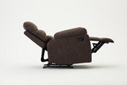 Home Detail Maxwell Sofa Suite Armchair Manual Recliner Air Leather Padded, Brown - thumbnail 7