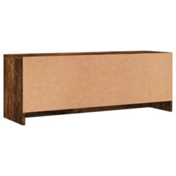 Berkfield Durable Tv Cabinet Smoked Oak 102X30X37.5 Cm Engineered Wood - thumbnail 8