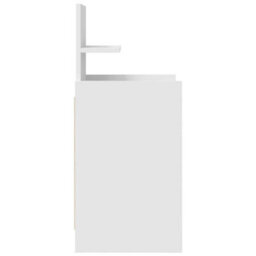 Berkfield Bedside Cabinets With 2 Drawers 2 Pcs White 38X34X80 Cm - thumbnail 8