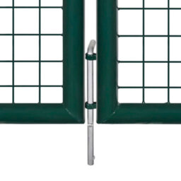 Berkfield Garden Mesh Gate Fence Door Wall Grille 289 X 175 Cm - thumbnail 7