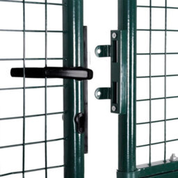 Berkfield Garden Mesh Gate Fence Door Wall Grille 289 X 175 Cm - thumbnail 5