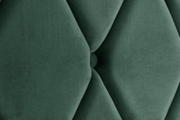Save On Goods UK 4Ft6 Double Green Soft Velvet Velour Fabric, Buttoned Upholstered Bed Frame - thumbnail 4