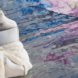 Grey Multicolor Wool Handmade Luxurious Modern ,optical/ (3D) Rug For Living Room And Bedroom-259Cm X 351Cm - thumbnail 4