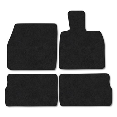 Car Mat Co Jaecoo 5 (2025+) (Petrol) Only Suitable For Petrol Models Premium Car Mats Tufted-Pile Carpet Black Trim Tailored Fit - image 1