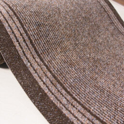 Loomed Brown Hard Wearing Non Slip Cut To Measure Runner Utility Mat 66Cm Wide (2Ft 2In W X 12Ft L) - thumbnail 5