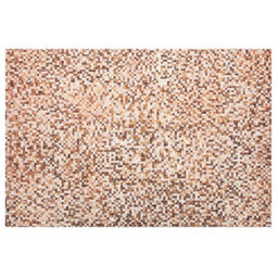 Beliani Rug Torul Brown 140 X 200 Cm Leather - thumbnail 4