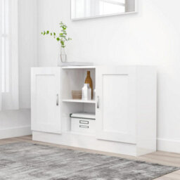 Vidaxl Sideboard White 120X30.5X70 Cm Engineered Wood - thumbnail 1