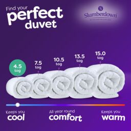 Slumberdown 4.5 Tog Cool Summer Nights Single Duvet - thumbnail 8
