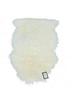 Fenland Sheepskin Fenland Indoor Single Australian Real Sheepskin Rug - Ivory (90 Cm X 60 Cm) - image 1