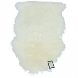 Fenland Sheepskin Fenland Indoor Single Australian Real Sheepskin Rug - Ivory (90 Cm X 60 Cm) - thumbnail 2