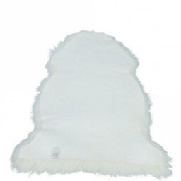 Fenland Sheepskin Fenland Indoor Single Australian Real Sheepskin Rug - Ivory (90 Cm X 60 Cm) - thumbnail 4