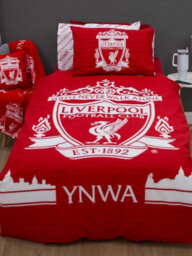 Liverpool Fc Tone Single Panel Duvet And Pillowcase Set - thumbnail 4