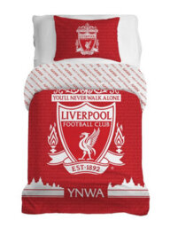 Liverpool Fc Tone Single Panel Duvet And Pillowcase Set - thumbnail 1