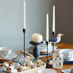 Candle Holders Tutumi Kch004-B Black 3 Pieces - thumbnail 4