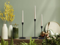 Candle Holders Tutumi Kch004-B Black 3 Pieces - thumbnail 9