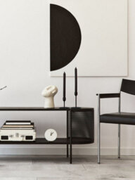 Candle Holders Tutumi Kch004-B Black 3 Pieces - thumbnail 8