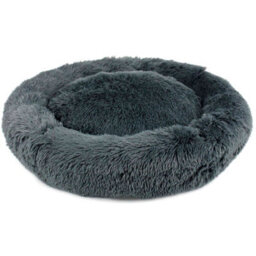 Easipet Dog Cat Bed Fluffy Donut Kitten Puppy Pet Cushion Calming Mattress Xl