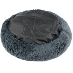 Actiaspet Dog Cat Bed Fluffy Donut Kitten Puppy Pet Cushion Calming Mattress Xl - thumbnail 4