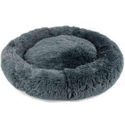Actiaspet Dog Cat Bed Fluffy Donut Kitten Puppy Pet Cushion Calming Mattress Xl - thumbnail 5