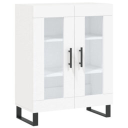 Berkfield Elegant Highboard White 69.5X34X180 Cm Engineered Wood - thumbnail 7