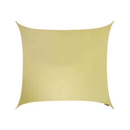 Kookaburra 3.6M Square Waterproof Sand Garden Patio Sun Shade Sail Canopy 98% Uv Block With Free Rope