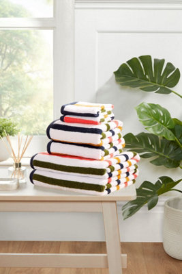 Rapport Home Amalfi Bath Towel Pure Cotton Multi - image 1
