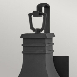 Luminosa Lighting Elstead Beacon Hill 1 Light Small Outdoor Wall Lantern Museum Black Ip44 - thumbnail 3
