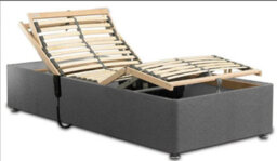 Madison Electric Adjustable Bed Set Fabric 3Ft Pocket Sprung Mattress - thumbnail 2