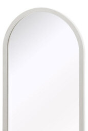 Mirroroutlet The Arcus White Metal Framed Arched Wall Mirror 120Cm X 40Cm - thumbnail 5