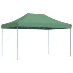 Walplus Foldable Party Tent Garden Gazebo Canopy Pop-Up Green 440X292X315 Cm - thumbnail 5