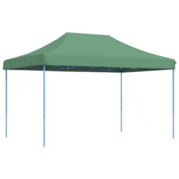 Walplus Foldable Party Tent Garden Gazebo Canopy Pop-Up Green 440X292X315 Cm - thumbnail 2
